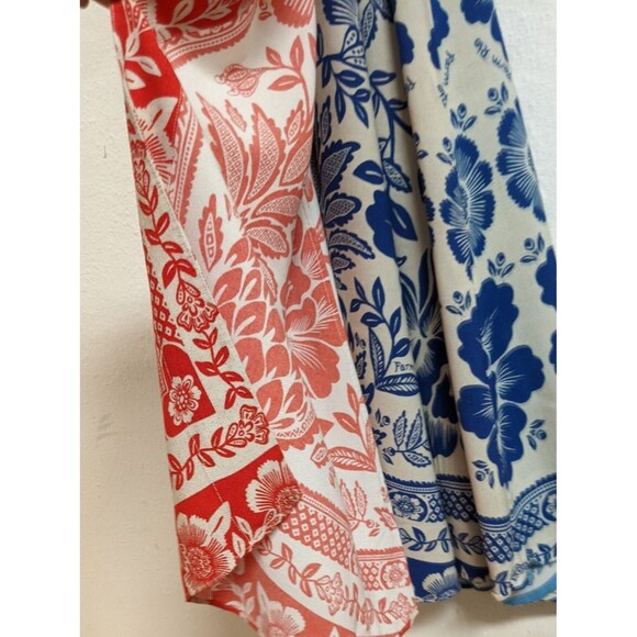 Women's Farm Rio Mixed Pineapple Garden Maxi Wrap Dress M - Picture 7 of 16